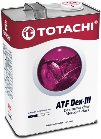 Масло трансмиссионное TOTACHI ATF Dex-III