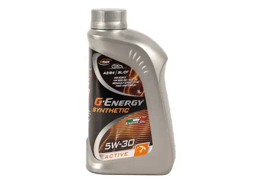 Масло G-Energy 5/30 Synthetic Active A3/B4 SL/CF синтетическое 1 л