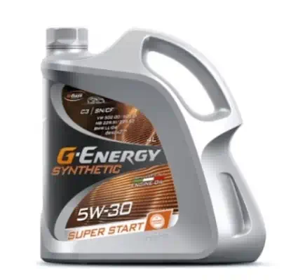 Масло моторное G-Energy 5W-30 Synthetic Super Start SP C2/C3 синтетическое 4л