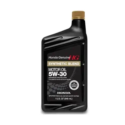 Масло моторное Honda 5W-30 Synthetic Blend SN моторное синтетическое 1л