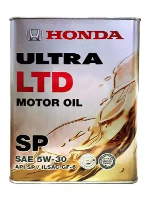 Масло моторное Honda 5W-30 Ultra LTD-SP моторное полусинтетическое 4л