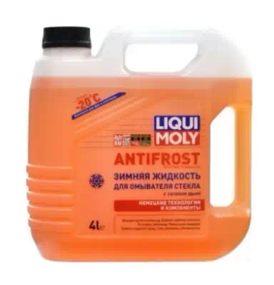 Жидкость стеклоомывающая зима готовая LiquiMoly Antifrost Scheibenfrostschutz до -20С 4 л