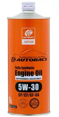 Масло моторное AUTOBACS Fully Synthetic Engine Oil 5W-30 SP/CF/GF-6A синтетическое 1л