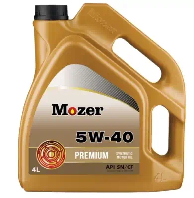 Масло моторное MOZER 5W-40 Premium SN/CF синтетическое 4л