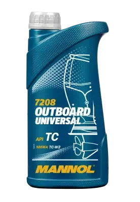 Масло Mannol мототехника Outboard Universal NMMA TC-W2 синтетическое 1л