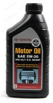 Масло моторное Toyota 5W30 Motor Oil SN моторное полусинтетическое 0,946л