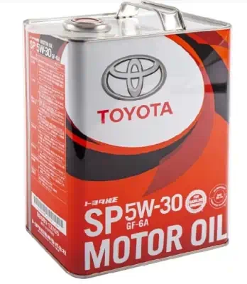 Масло моторное Toyota 5W30 Motor Oil SP моторное синтетическое 4л