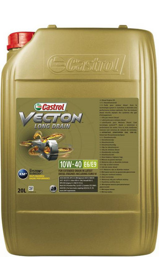 Масло моторное Castrol Vecton Long Drain 10/40 API CJ-4 АСЕА E6/E9