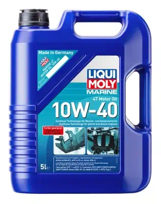 Масло моторное LiquiMoly 4T 10W-40 Marine Motor Oil синтетическое 5л