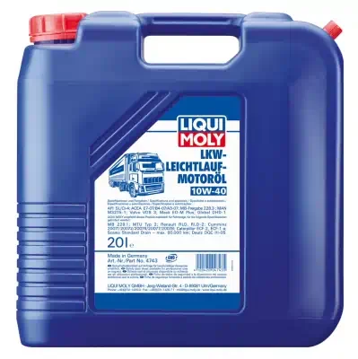 Масло моторное LiquiMoly 10W-40 LKW-Leichtl.Basic синтетическое SL/CI-4 А3/В3/E5/E7 20л