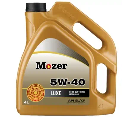 Масло моторное MOZER 5W-40 Luxe SL/CF полусинтетическое 4л