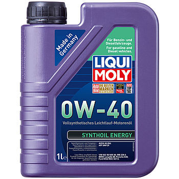 Масло моторное Liqui Moly Synthoil Energy 0/40 API SM