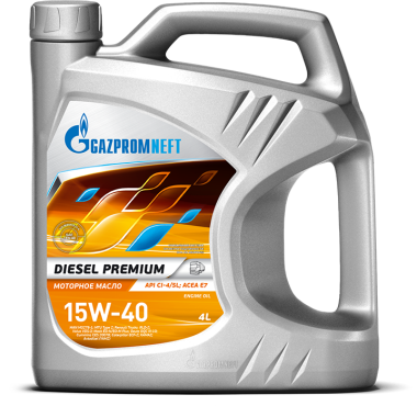 Масло моторное Gazpromneft Diesel Premium 15/40 API CI-4/SL