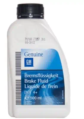 Жидкость тормозная GM Вrake Fluid DOT-4+ (0,5 л) (Opel)