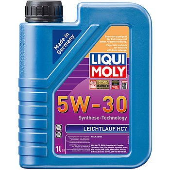 Масло моторное Liqui Moly LeichtLauf HC7 5/30 API SN ACEA A3/B4