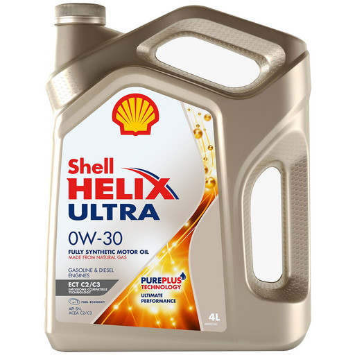 Масло моторное Shell Helix Ultra ECT C2/C3 0/30 API SN