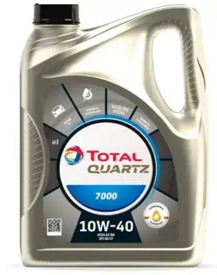 Масло моторное Total 10W-40 Quartz 7000 A3/B4 п/синтетическое 5 л