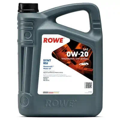 Масло моторное ROWE HIGHTEC SYNT RSJ 0W-20 C5, SN синтетическое 5л