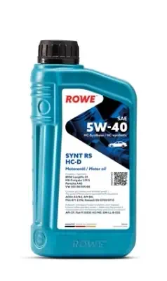 Масло моторное ROWE HIGHTEC SYNT RS HC-D 5W-40 HC-D синтетическое 1л