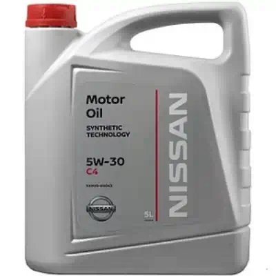 Масло моторное Nissan 5W-30 Motor Oil DPF CF моторное синтетическое 5л