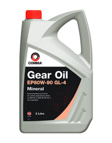 Масло трансмиссионное Comma GEAR OIL EP 80/90 API GL-4