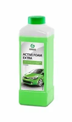 Автошампунь для б/мойки Grass Active Foam Extra активная пена 1 л