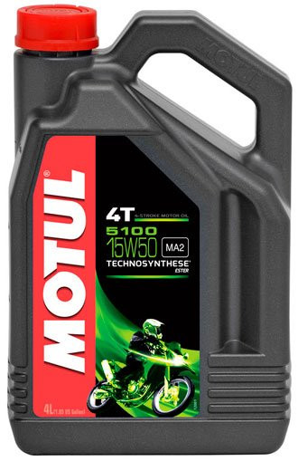 Масло моторное Motul 5100 4T Ester 15/50 API SM