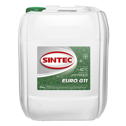 Антифриз Sintec Euro G-11 Green -40