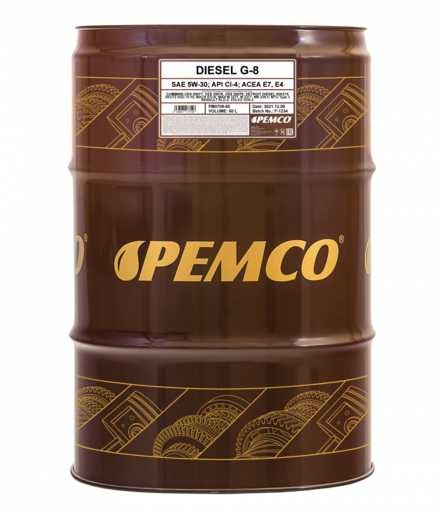 Масло моторное Pemco Diesel G-8 UHPD РАО 5/30 API CI-4 ACEA E4/E7