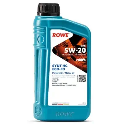 Масло моторное ROWE HIGHTEC SYNT HC ECO-FO 5W-20 синтетическое 1л