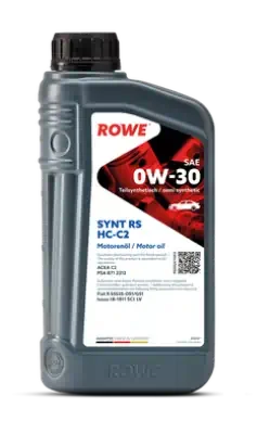 Масло моторное ROWE HIGHTEC SYNT RS HC-C2 0W-30 синтетическое 1л