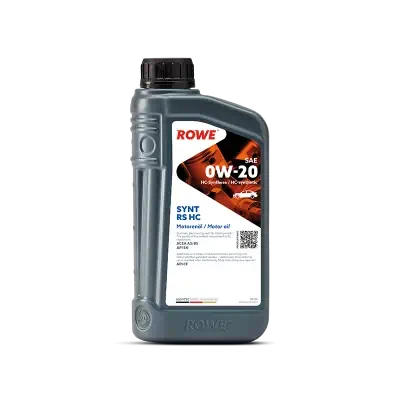 Масло моторное ROWE HIGHTEC SYNT RS HC 0W-20 A5/B5, SN синтетическое 1л