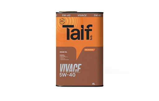 Масло моторное Taif Vivace PAO 0/40 API SN/CF