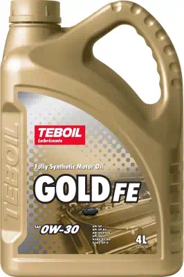 Масло моторное TEBOIL Gold FE 0W-30 SN/SN Plus/SP/SP-RC;ILSAC GF-5/6A синтетическое 4л