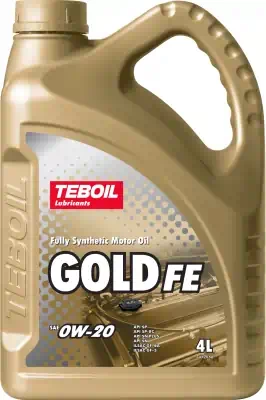 Масло моторное TEBOIL Gold FE 0W-20 SN/SN Plus/SP/SP-RC;ILSAC GF-5/6A синтетическое 4л