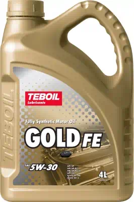 Масло моторное TEBOIL Gold FE 5W-30 SN/SN Plus/SP/SP-RC;ILSAC GF-5/6A синтетическое 4л