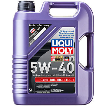 Масло моторное Liqui Moly Synthoil High Tech 5/40 API SM