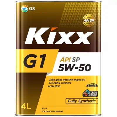 Масло моторное Kixx 5W-50 G1 SP 4л синт.