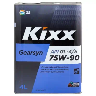 Масло трансмиссионное Kixx 75W-90 Gearsyn GL-4/5 4л синт.