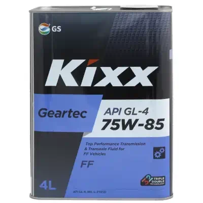 Масло трансмиссионное Kixx 75W-85 Geartec FF GL-4 4л