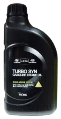 Масло моторное Hyundai 5W-30 Turbo SYN Gasoline Engine Oil моторное синтетическое 1л