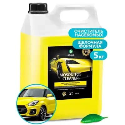 Очиститель кузова Grass Mosquitos Cleaner от следов насекомых, почек 5 кг