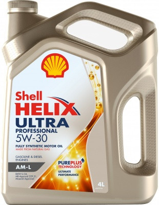 Масло моторное Shell Helix Ultra Professional AM-L 5/30 API SN/CF