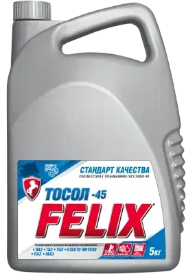 Тосол Felix А-45М Дзержинск 5 кг