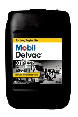 Масло моторное Mobil 10W-40 Delvac XHP ESP дизель синтетическое 20л