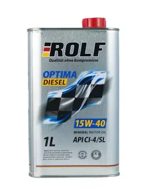 Масло моторное Rolf Optima Diesel 15W-40 CI-4/SL 1л