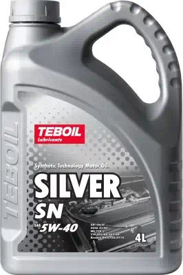 Масло моторное TEBOIL 5W-40 Silver SN SN/CF;Renault RN 0700/0710;A3/B4;VW 502.00;505.00;MB 229.3 п/синтетическое 4л