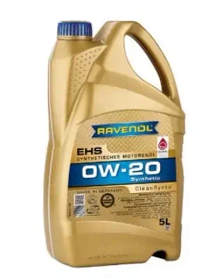 Масло моторное Ravenol 0W-20 EHS C5/C6 SN Plus/SP/GF-6A синтетическое 5л