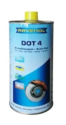 Жидкость тормозная Ravenol Dot-4 1 л