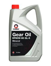 Масло трансмиссионное Comma GEAR OIL EP 80/90 API GL-5